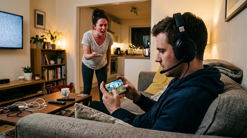 Mobil Oyunlar Sebebiyle Boşanma