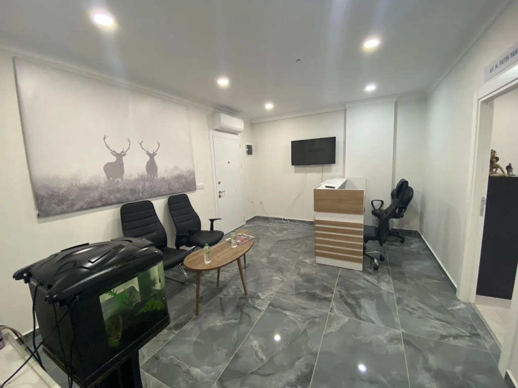 Bursa Nilüfer Maya Hukuk Bürosu bekleme alanı