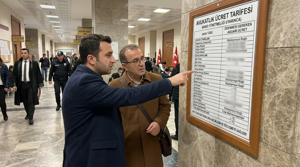 2026 Bursa avukatlık ücretleri, boşanma, ceza ve iş davası güncel tarifeleri