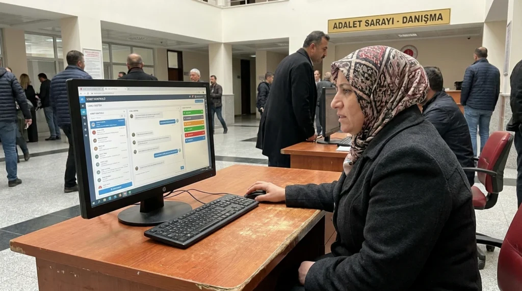 Yapay zekaya hukuki soru soran kişi doğru prompt hazırlıyor