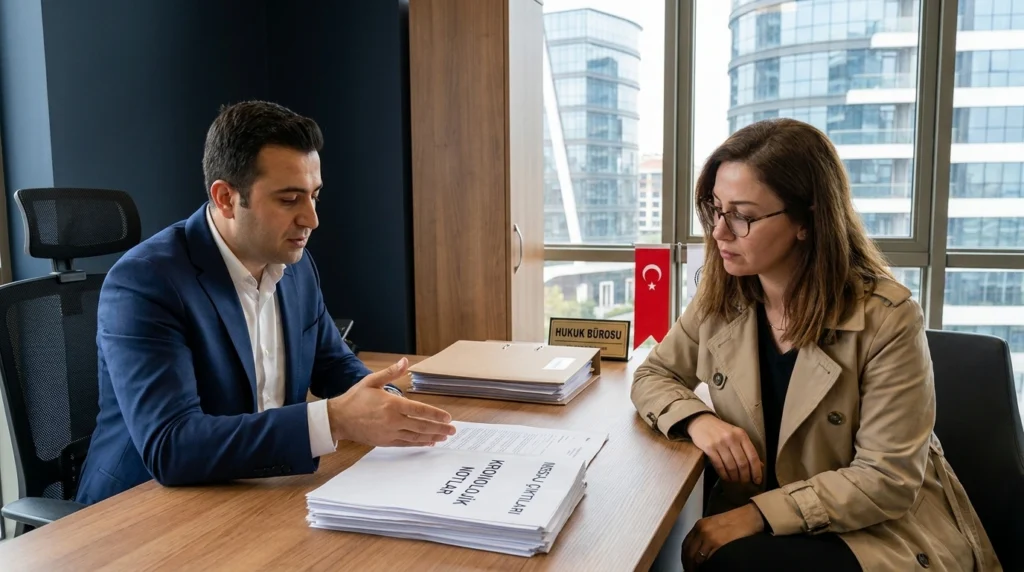 Boşanmada kusur sayılan davranışları avukatıyla değerlendiren müvekkil