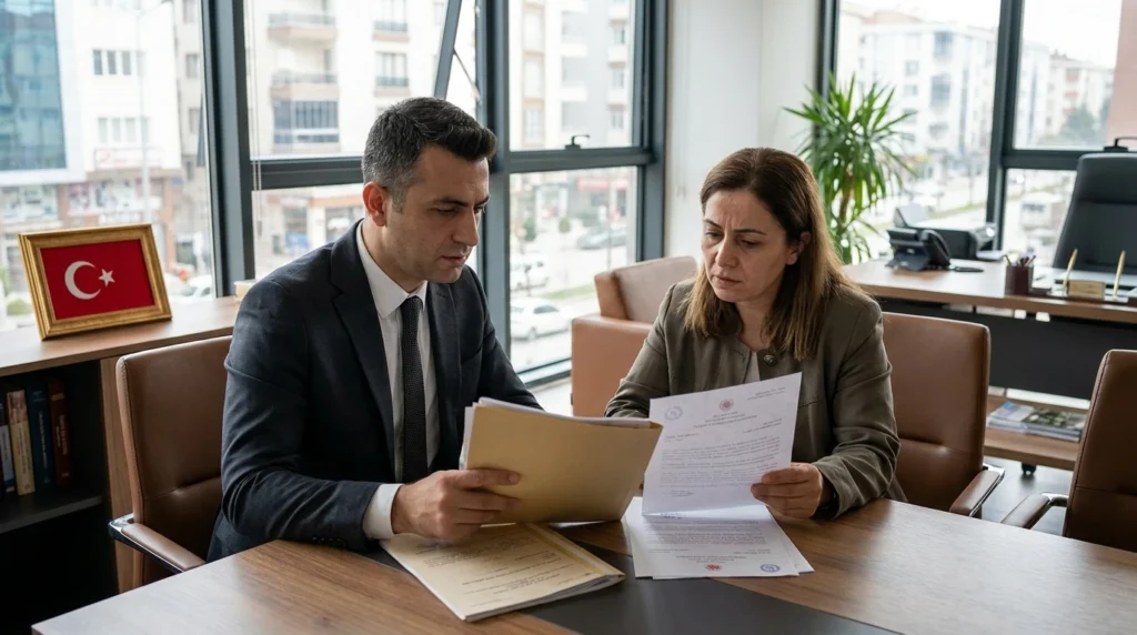 Velayetin kaldırılması davası hakkında aile mahkemesi sürecini görüşen ebeveyn ve avukat